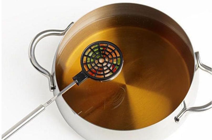 Stöckli Fonduesieb mit Deckel, 2 Stk
