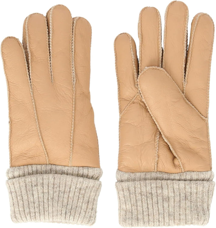 WHISTLER Damen Fingerhandschuhe 'Desiree' mit elegantem Shearling-Design Vielseitige Fingerhandschuh