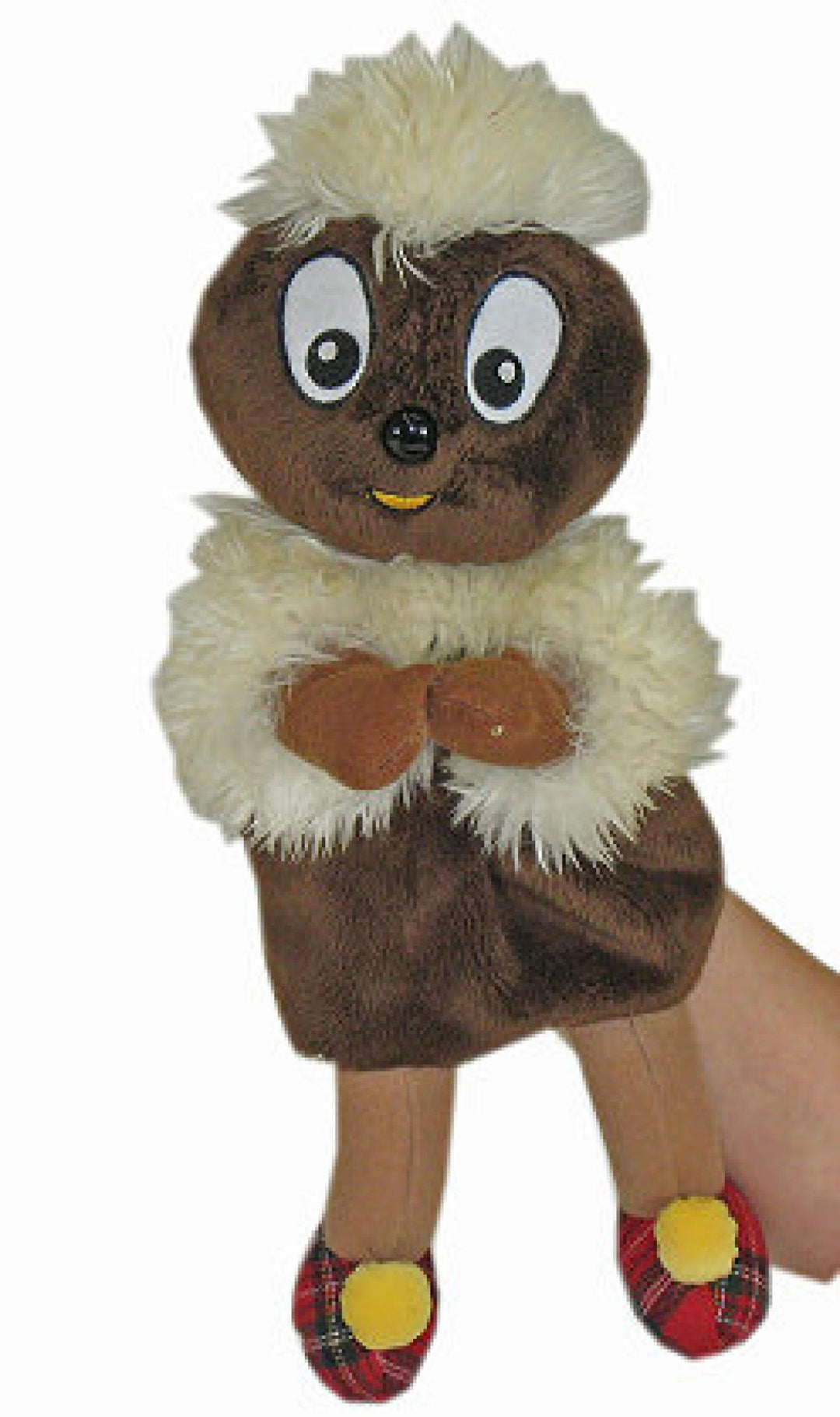 HEUNEC 643376 - Sandmann und Freunde, Handpuppe Pittiplatsch 30cm Single, Single