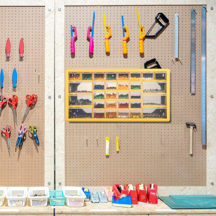 Schraubenaufbewahrung Organizer - 30 Schubladen Garage & Werkstatt Aufbewahrungsbox mit verstellbare
