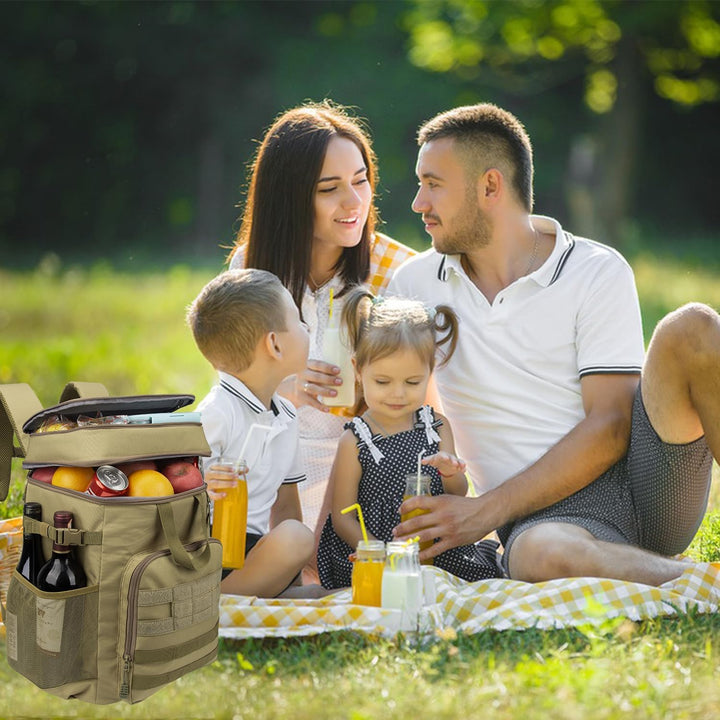 Hp hope Kühlrucksack 43L Isolierte Kühltasche Picknicktasche Warmhaltebox Kühlbox Kühlrucksack Gross
