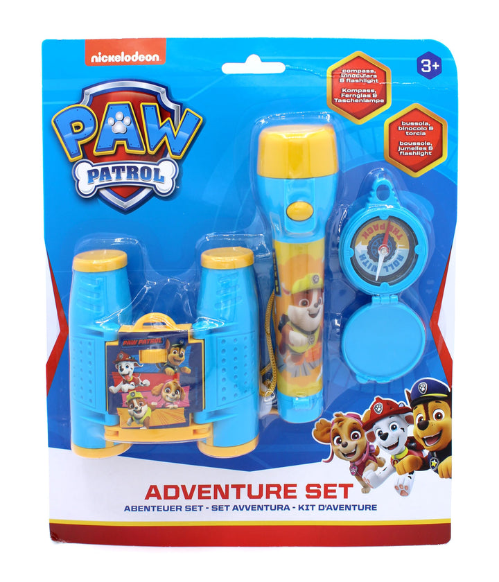 Joy Toy Patrol 1512093 Adventureset, Fernglas, Kompass und Taschenlampe, bunt