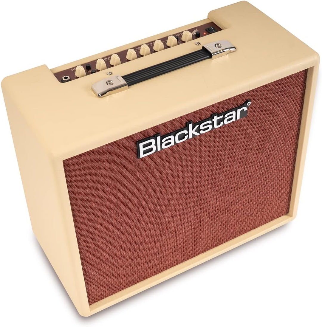 Blackstar Debut 50R Cream Oxblood 50 Watt E-Gitarrenverstärker mit Reverb