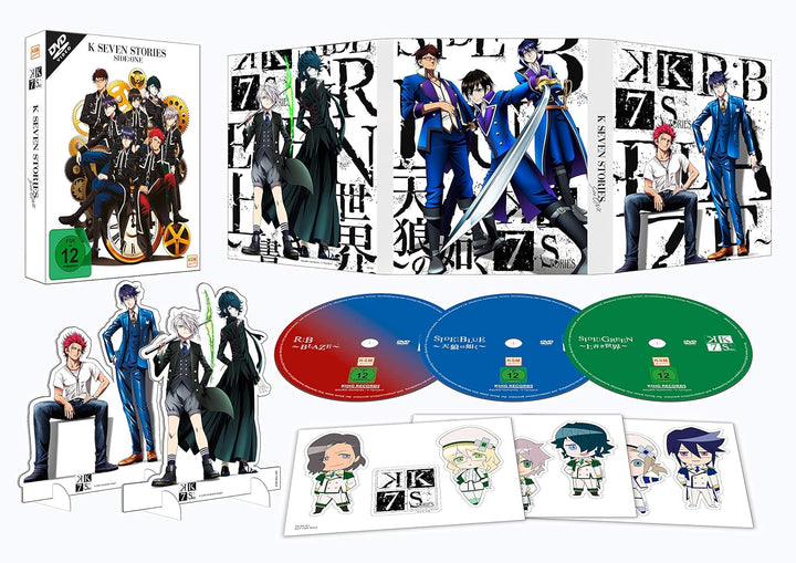 K Seven Stories - Side: One (Movie 1-3) [3 DVDs], DVD