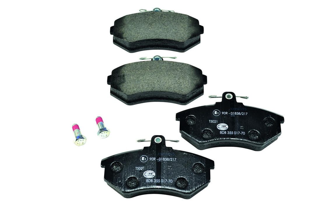 HELLA PAGID 8DB 355 017-701 Bremsbelagsatz - T5021 - Dicke/Stärke: 19.6mm - Bremssystem: Lucas - nic