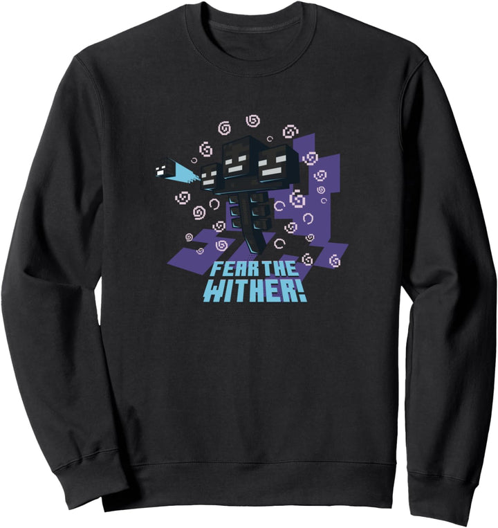 Minecraft Wither Fürchte dich vor dem Verdorren! Sweatshirt