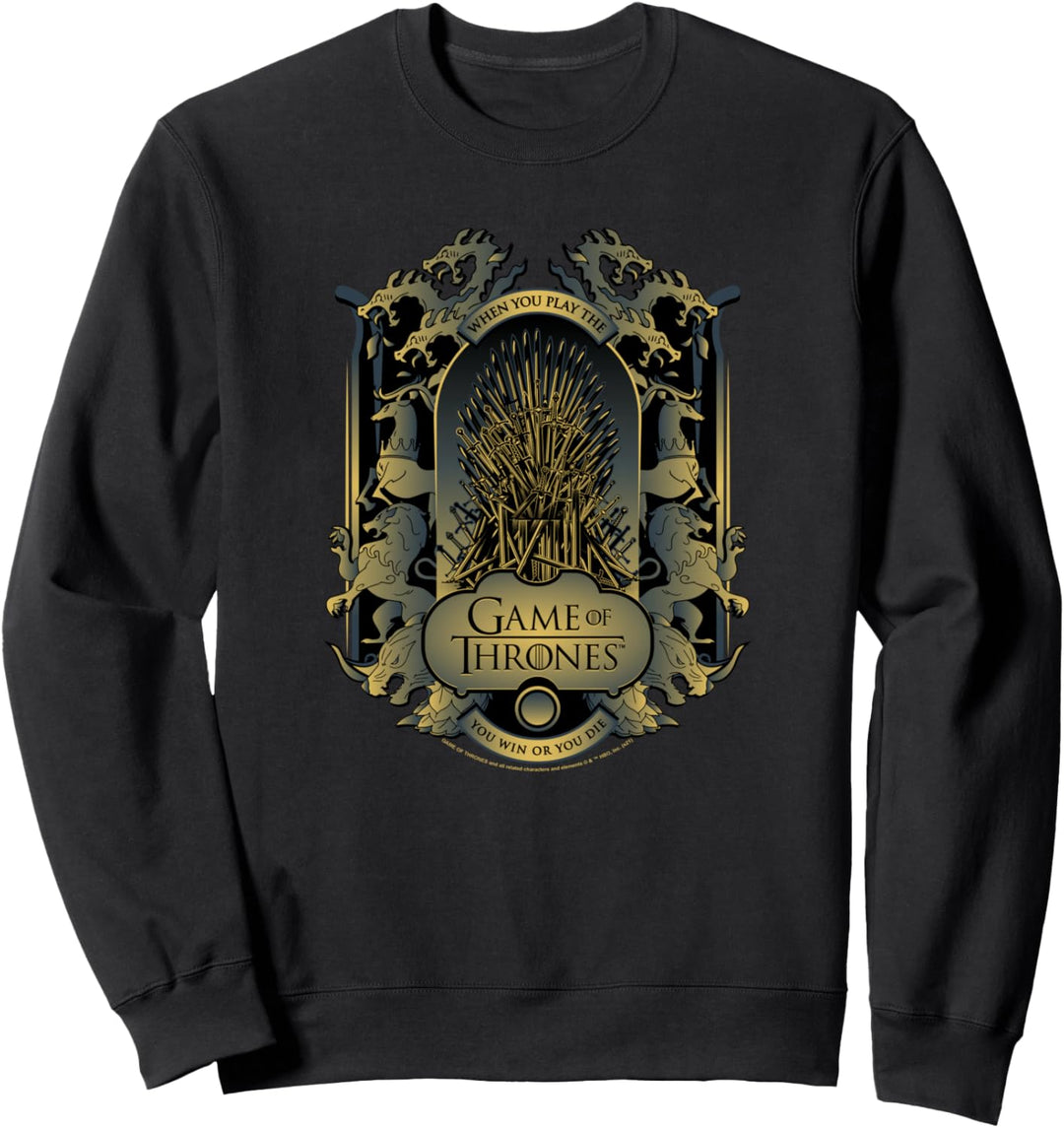 Game of Thrones Throne and Sigils Sweatshirt