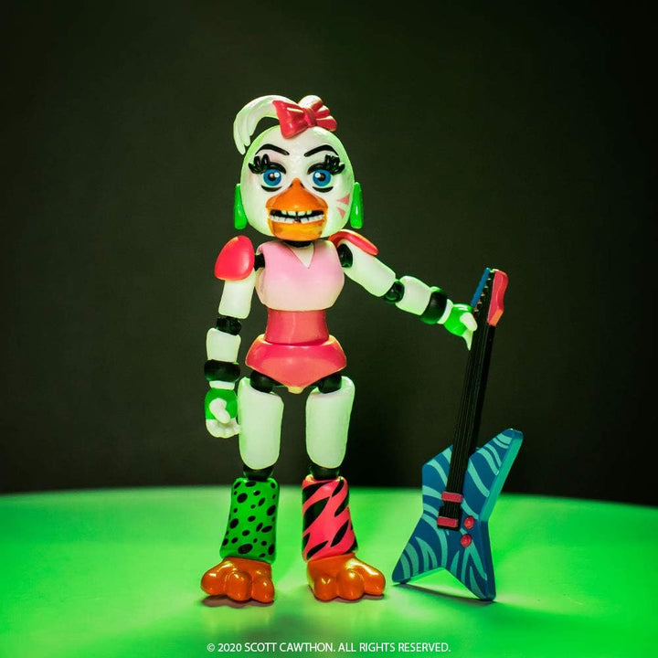 Funko Action Figure: Five Nights at Freddy's (FNAF) - PizzaPlex - Glamrock Chica The Chicken - FNAF