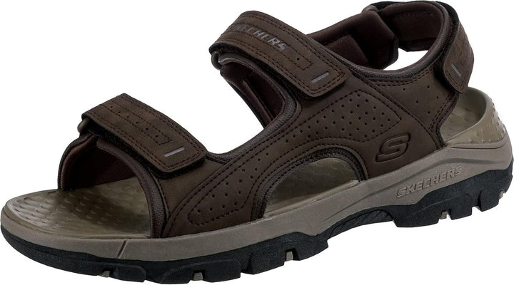 Skechers Herren Tresmen-Garo Open Toe Water Sandal 40 EU Braun, 40 EU Braun