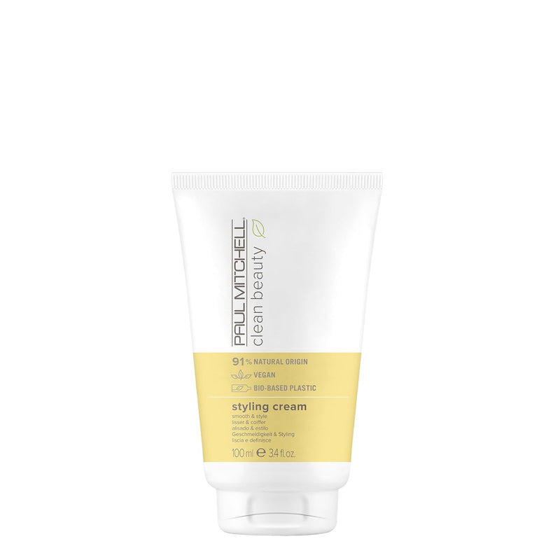 Paul Mitchell Clean Beauty Styling Cream – vegane Haar-Creme für alle Haartypen, Haarstyling für fle