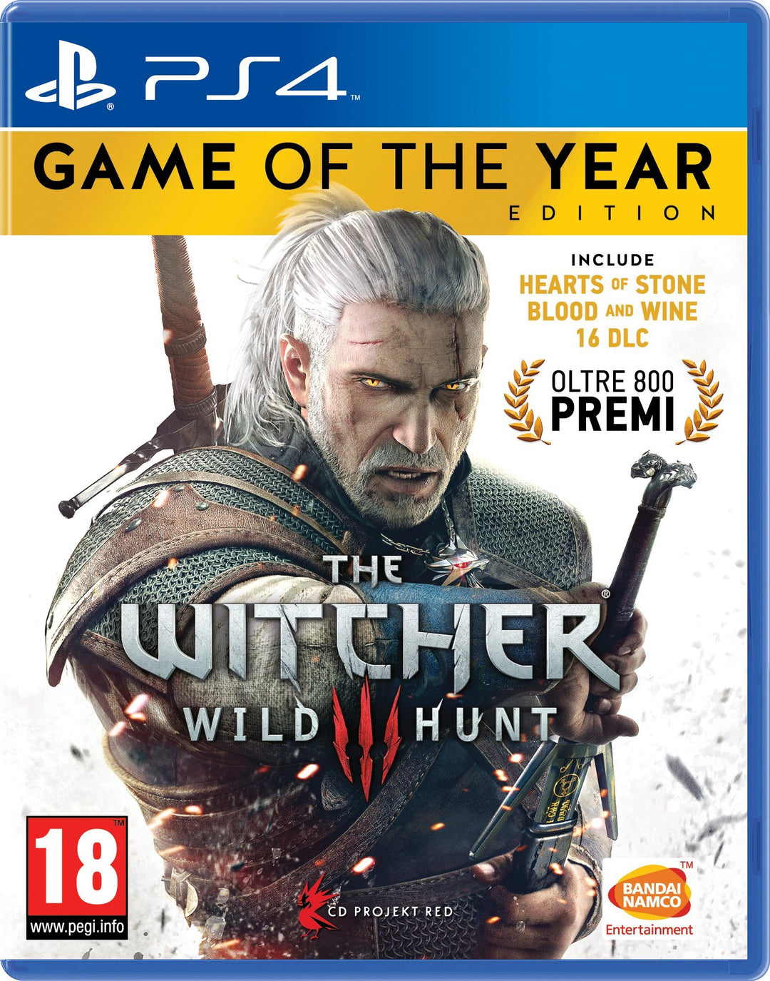 Namco Bandai The Witcher 3: Wild Hunt Game Of The Year Edition