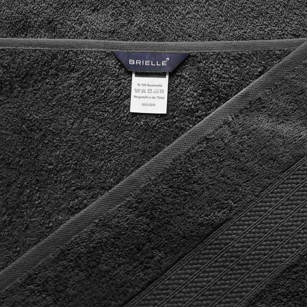 Brielle Handtuch-Set aus 100% Baumwolle - 2 Duschtücher 70x140 cm, Baumwolle Sehr saugfähige Handtüc