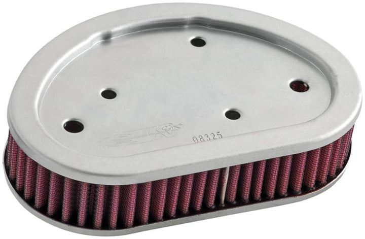 K&N HD-9608 Motorrad Tauschluftfilter, Rot