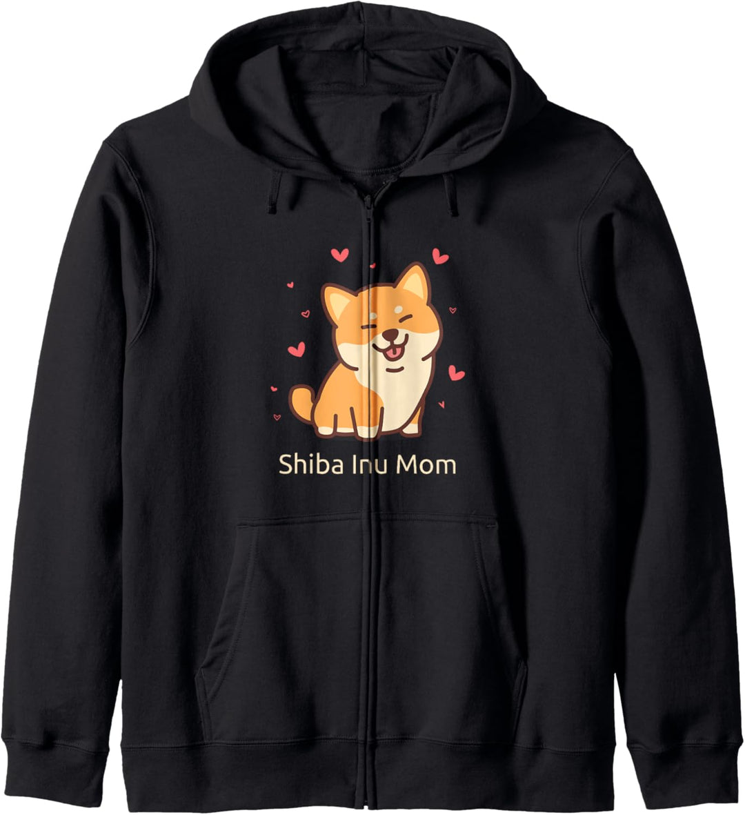 Shiba Inu Mom; für Frauen und Mädchen Kapuzenjacke