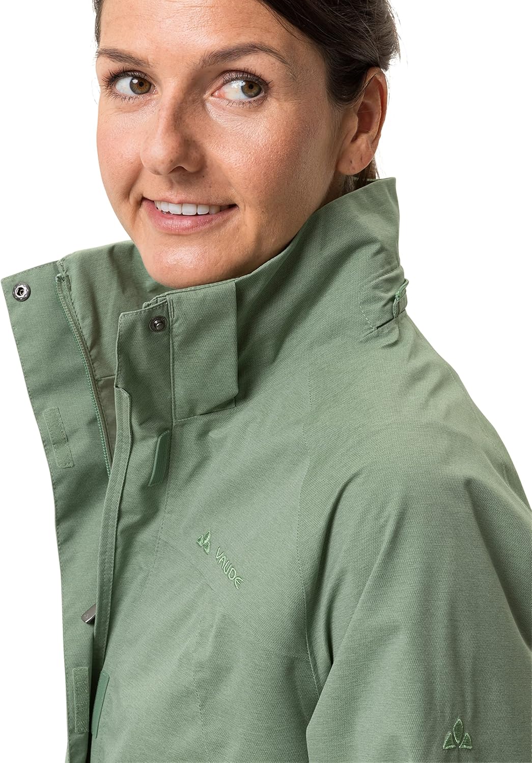 VAUDE Damen Women's Skomer Parka Jacke 34 Willow Green, 34 Willow Green