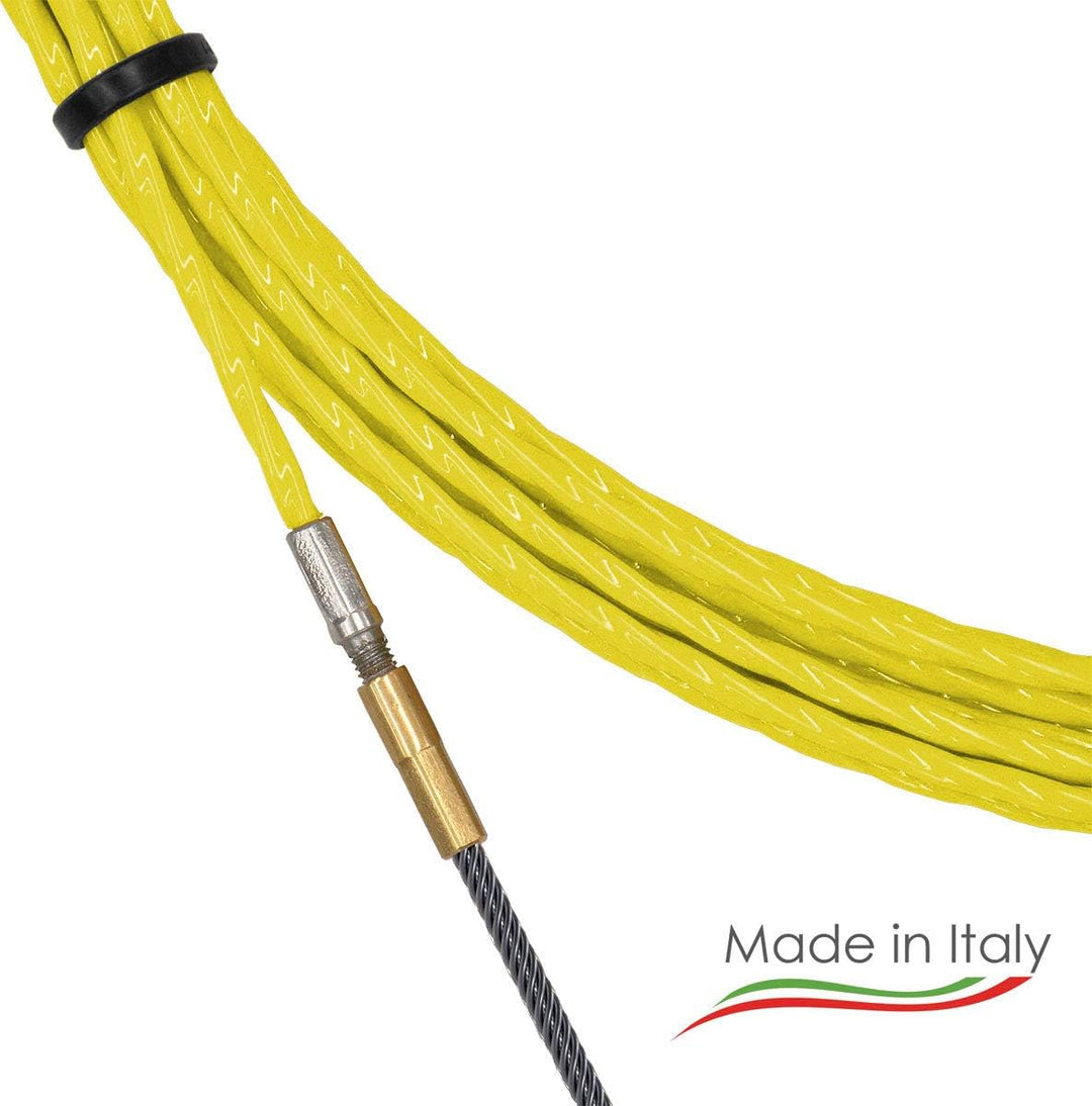 SPIRALATA Polyester Sonde Ø 3 L10m 10 metri Ø 3 mm Gelb, 10 metri Ø 3 mm Gelb