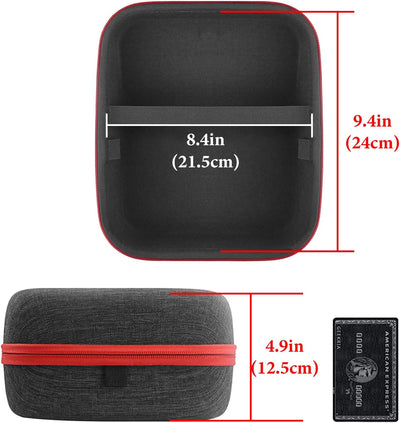Geekria Kopfhörertasche kompatibel mit Denon Kopfhörern AH-D9200, AH-D5200, Fostex TH-500RP, TH900,
