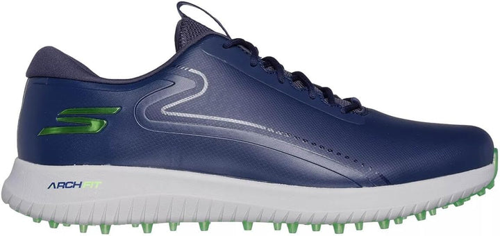Skechers Herren Max Fairway 3 Arch Fit Spikeless Golfschuh Sneaker 43 EU Marineblau Limette, 43 EU M
