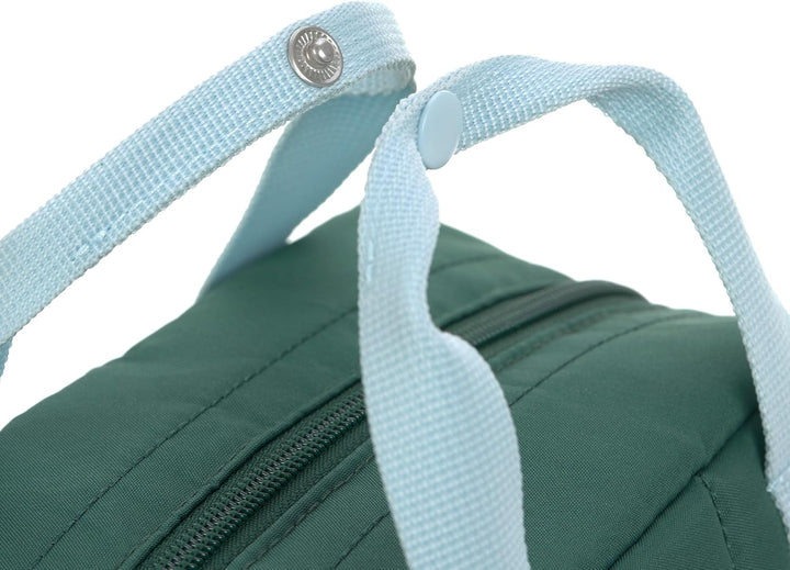 LÄSSIG Little Gang Mini Square Backpack Lemon Dark Green