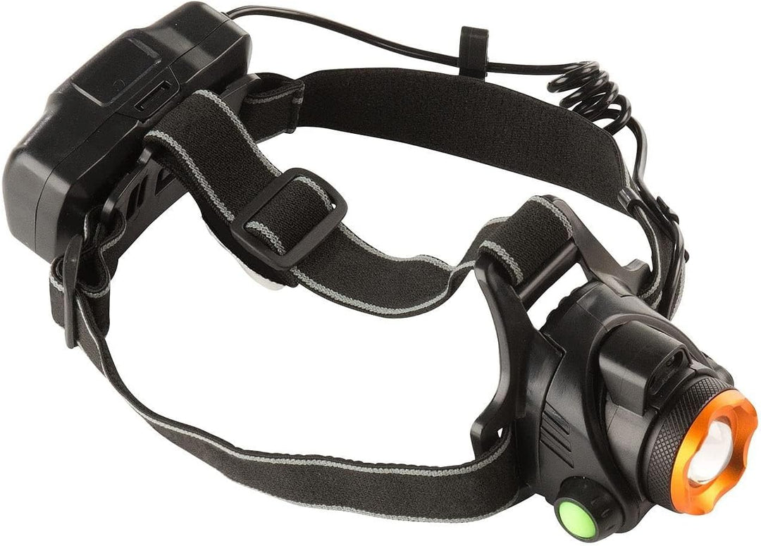 KryoLights Kopflampe: Akku-Stirnlampe, Gesten-Steuerung, Cree-T6-LED, 580 lm, 10W, 2.200mAh (Kopfleu