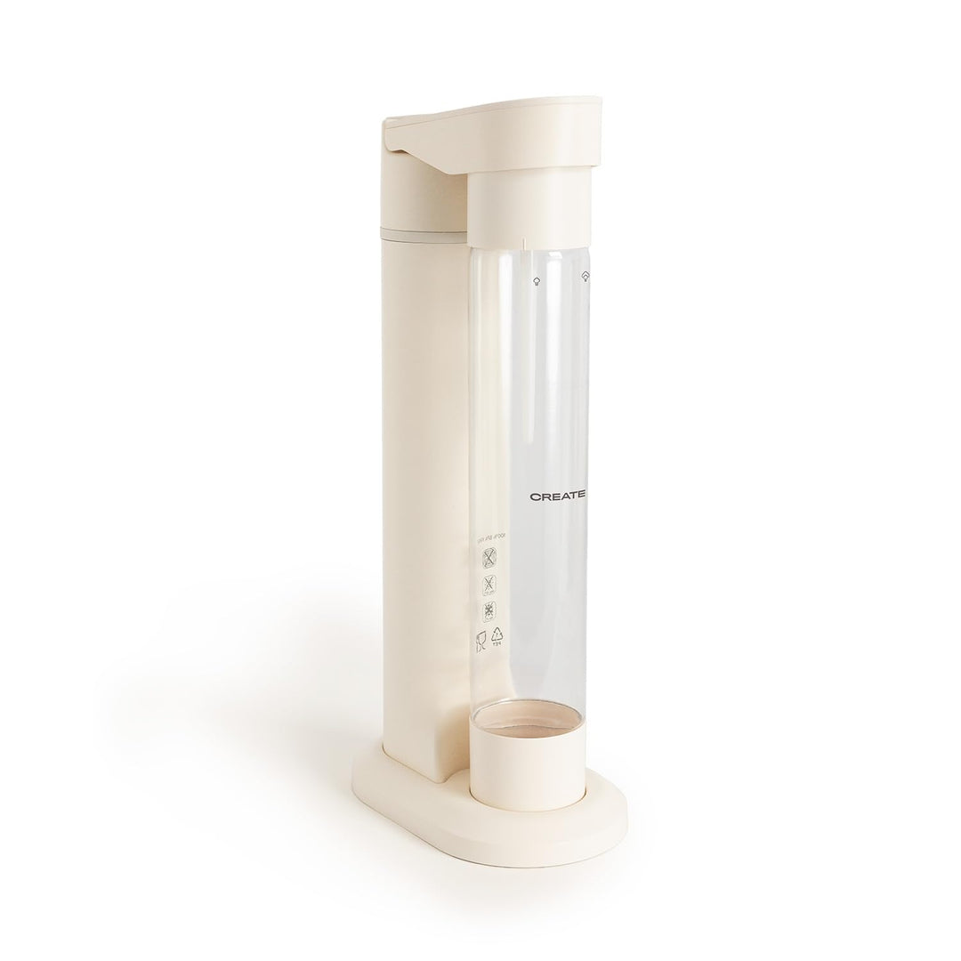 CREATE/SODA MAKER STUDIO/Wassersprudler 1L Cremeweiss/Keine CO2-Flaschen enthalten, kohlensäurehalti