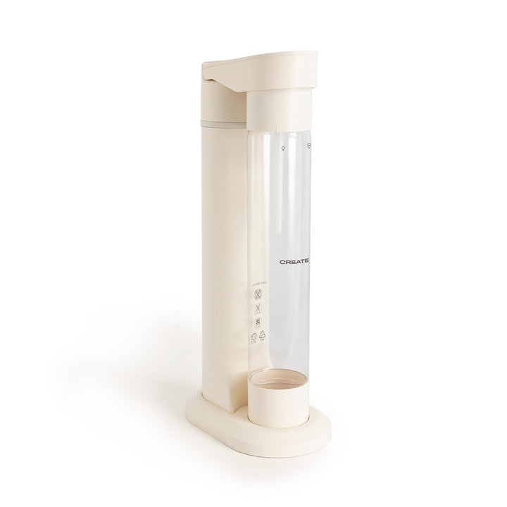 CREATE/SODA MAKER STUDIO/Wassersprudler 1L Cremeweiss/Keine CO2-Flaschen enthalten, kohlensäurehalti