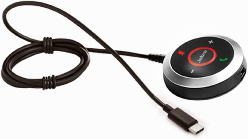 Jabra Evolve 40 Link USB-C UC Fernbedienung, kabellos, Schwarz