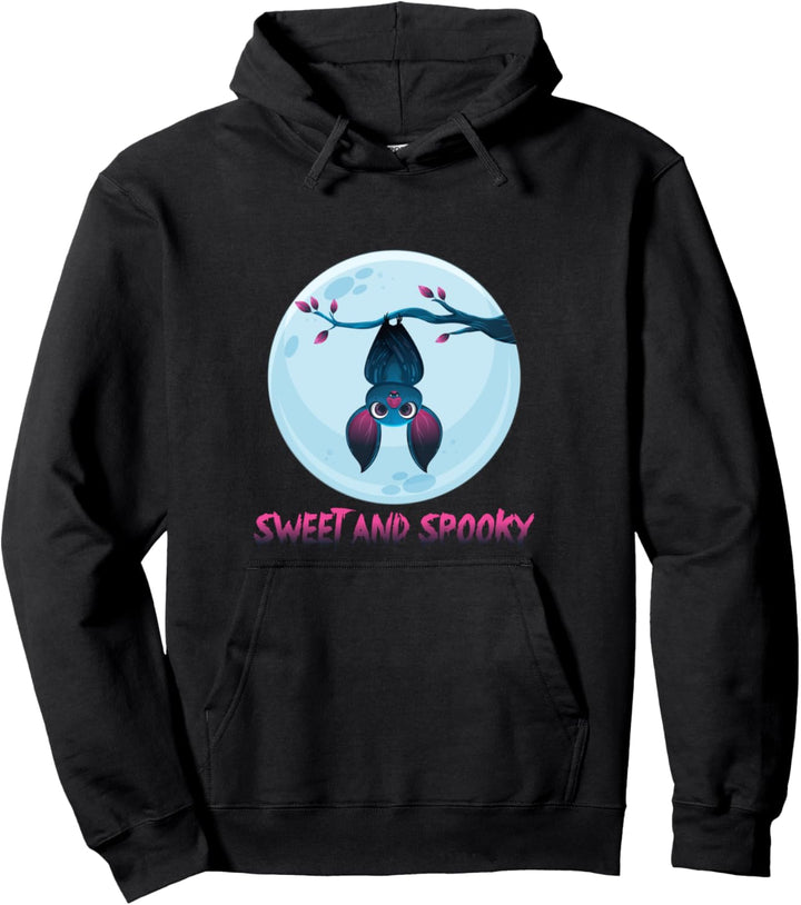 Fledermaus Sweet and Spooky Geschenk Lustig Halloween Kinder Pullover Hoodie