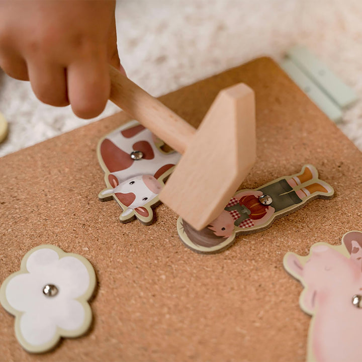 Little Dutch Hammerspiel Nagelspiel Tap Tap Art (Little Farm), Little Farm
