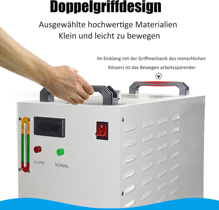 Industrial Water Chiller Industrieller Wasserkühler CW-3000 CO2 Laser Rohrkühler 9 L Wasserkühler zu