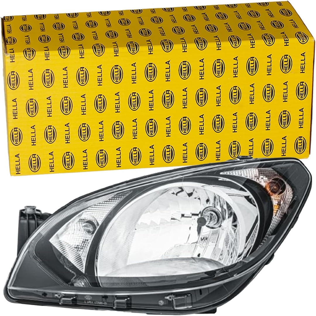 HELLA 1EJ 010 672-011 Halogen-Hauptscheinwerfer - links - für u.a. Skoda Citigo Links (Fahrerseite),