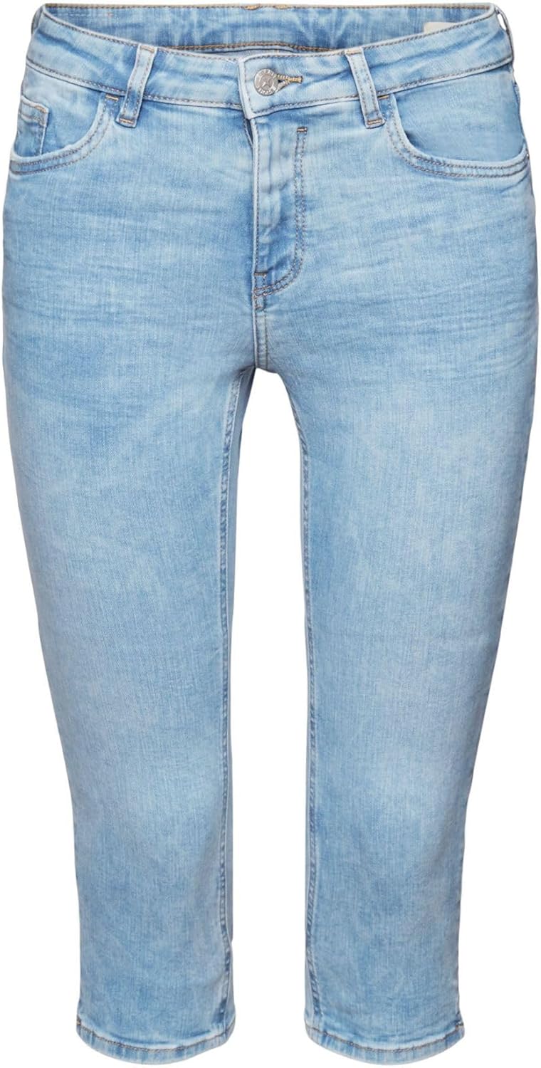 ESPRIT Damen Jeans 26 903/Blue Light Wash, 26 903/Blue Light Wash