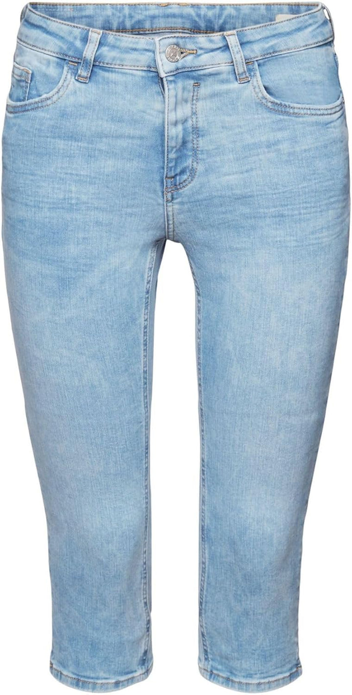 ESPRIT Damen Jeans 26 903/Blue Light Wash, 26 903/Blue Light Wash