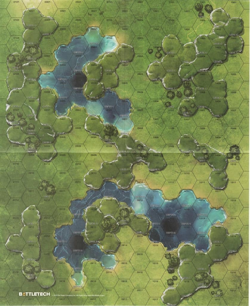 BattleTech Map Set Grassland