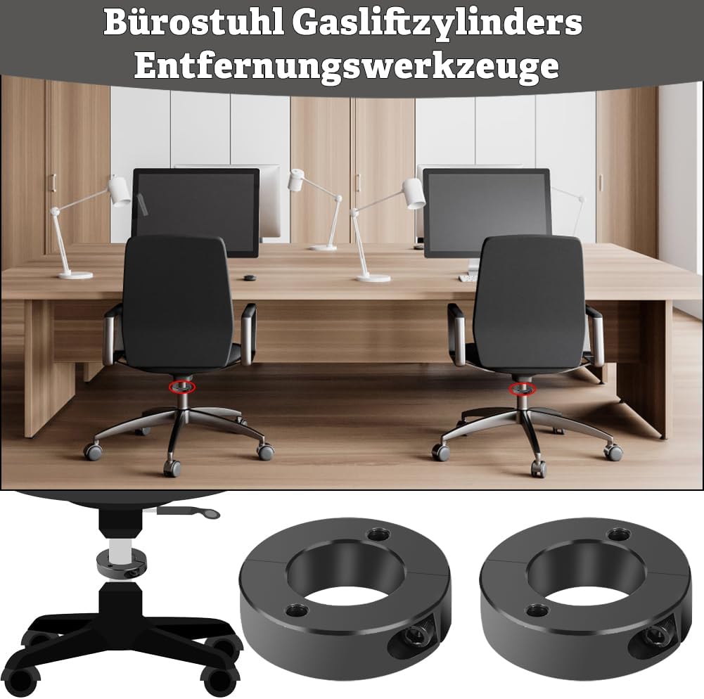 Bürostuhl Gasliftzylinders Entfernungswerkzeuge, 50mm Stahl Neigungskontroll Werkzeugsatz von Bürost