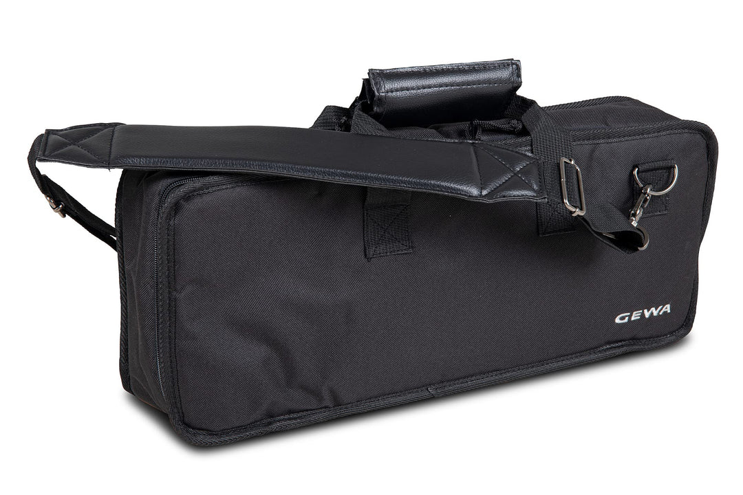 Keyboard Gig Bag Basic, 48x18x5 cm, mit Notentasche, schwarz, reiss- und wasserfest, 48x18x5