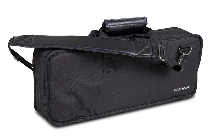 Keyboard Gig Bag Basic, 48x18x5 cm, mit Notentasche, schwarz, reiss- und wasserfest, 48x18x5