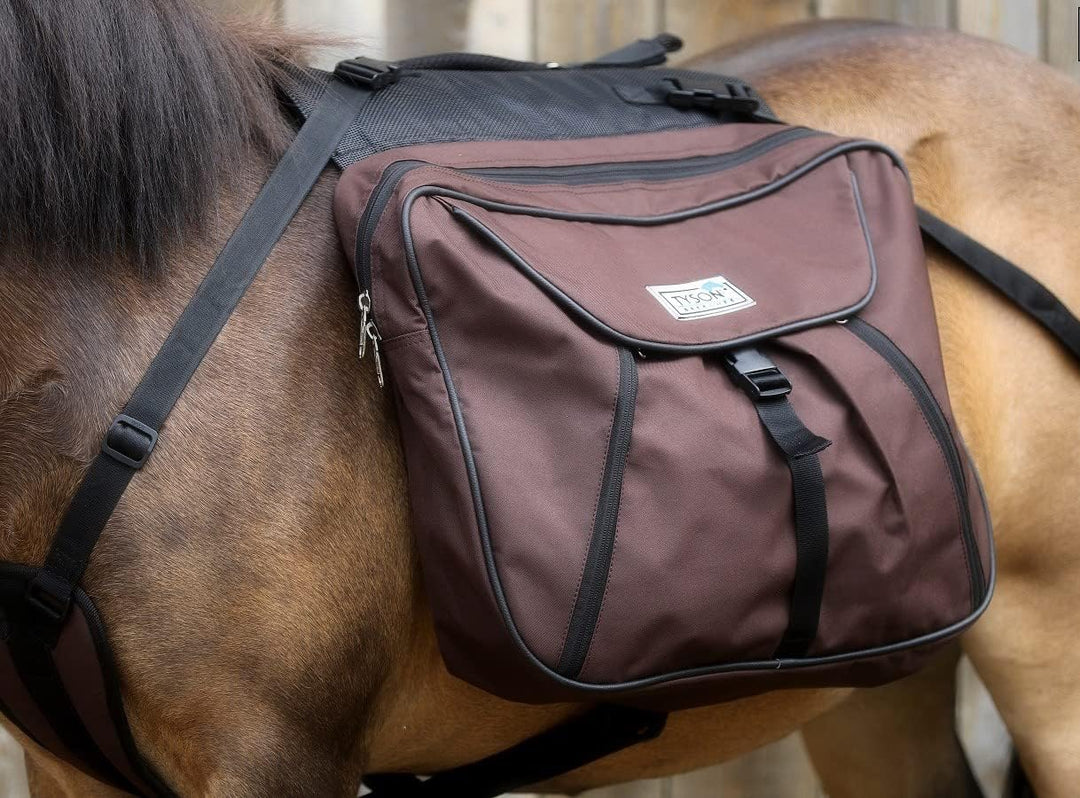 Tysons Breeches Rucksack Trekking Wanderrucksack Packtaschen Minishetty Mini Shetty Blau o Schwarz W