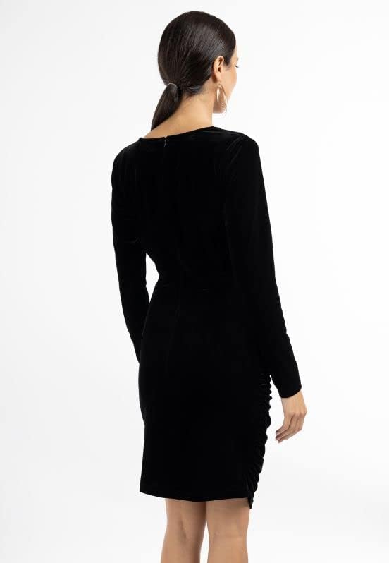 faina Damen Kleid S Schwarz, S Schwarz