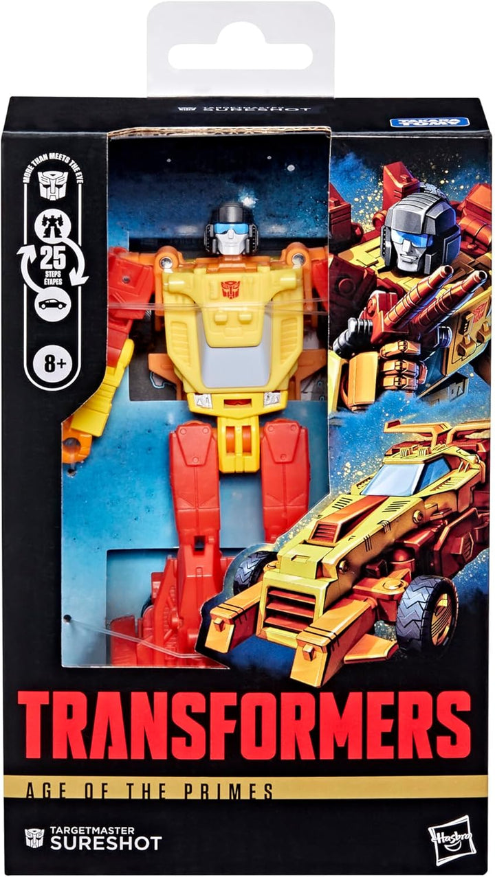Transformers Age of The Primes Deluxe-Klasse Targetmaster Sureshot Action-Figur