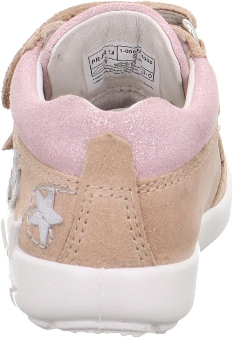 Superfit Mädchen StarlightLauflernschuhe 21 EU Beige Rosa 4000, 21 EU Beige Rosa 4000
