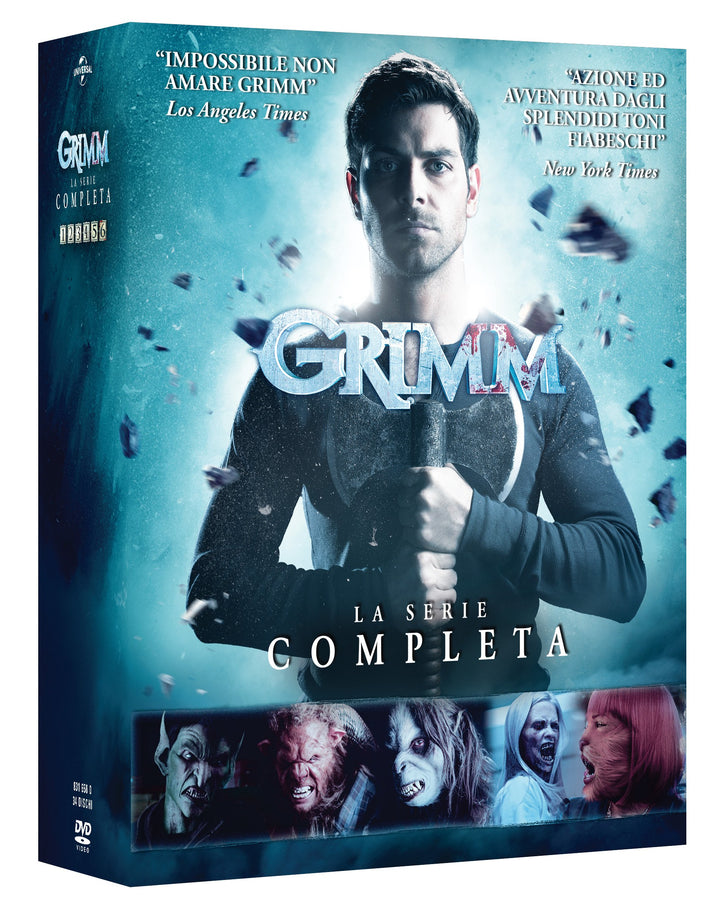 Grimm 1-6 (Box 34 DVD Serie Completa), DVD
