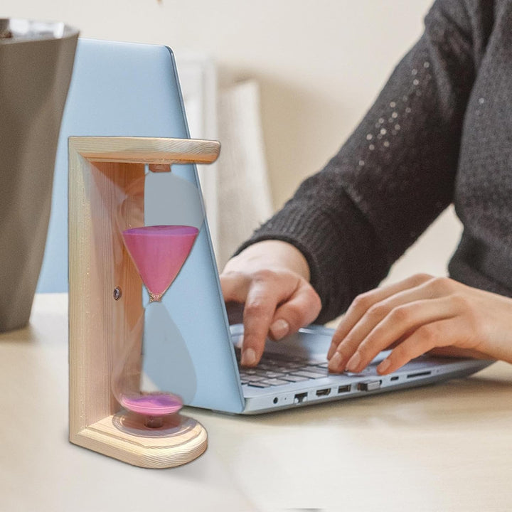 Sauna-Timer, Sand-Sanduhr | Holz 15 Minuten Sanduhr Sanduhr,Saunazubehör, Sauna-Sanduhr für Kinder,