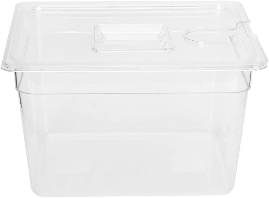 Juli- Sous Vide Behälter, 11L klappbarer klappbarer Sous Vide Kulinarikbehälter mit Deckel für Sous