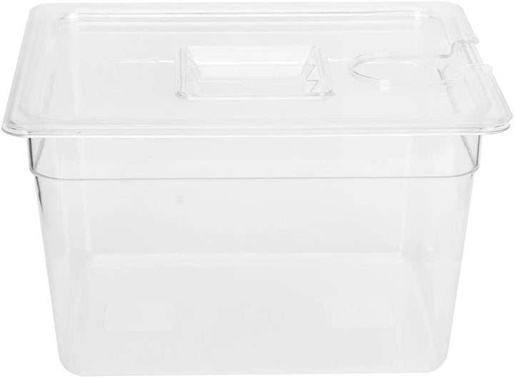 Juli- Sous Vide Behälter, 11L klappbarer klappbarer Sous Vide Kulinarikbehälter mit Deckel für Sous