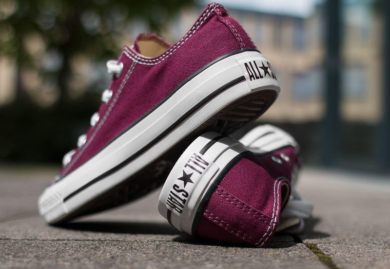 Converse Basic Chucks - All Star OX - Maroon 36 EU Maroon, 36 EU Maroon