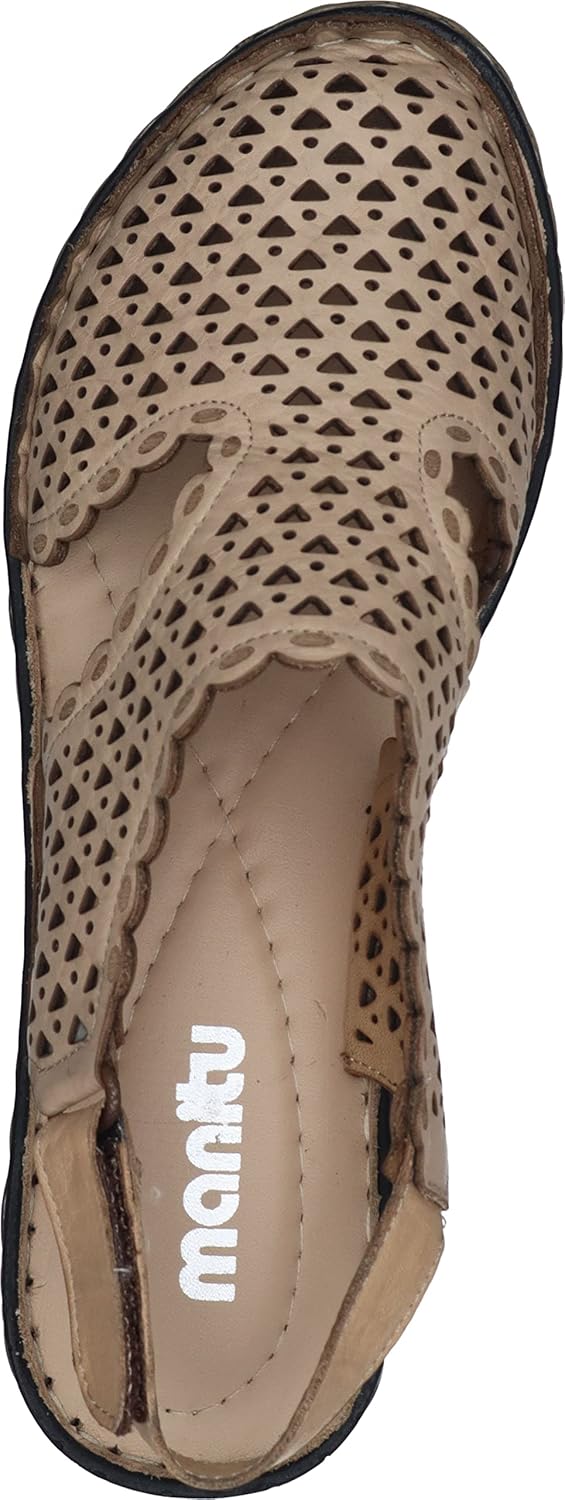 Manitu-Damen Slings 39 EU Beige, 39 EU Beige