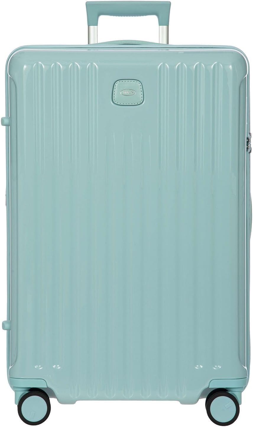 Brics Positano - 4-Rollen-Trolley M 69 cm erw. hellblau, Hellblau