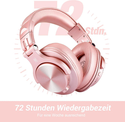 OneOdio Bluetooth Kopfhörer Over Ear, 72 Stdn HiFi Stereo Kopfhörer Kabellos, Wireless Headphones mi