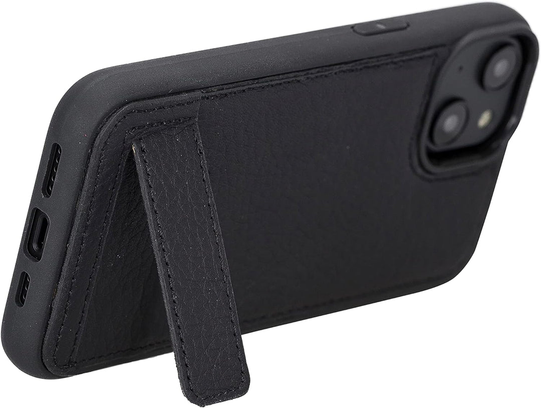 Solo Pelle Lederhülle für das iPhone 14 in 6.1 Zoll Case Leder Hülle Ledertasche Backcover aus echte